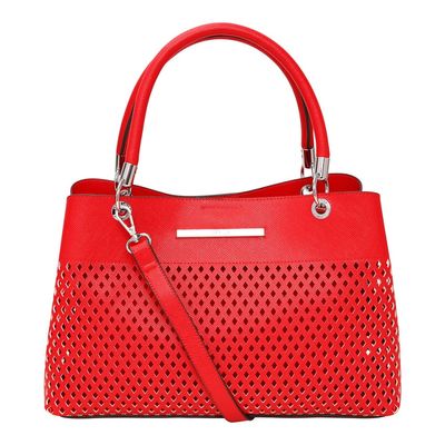 Bolsa Lasercut Risco Laranja