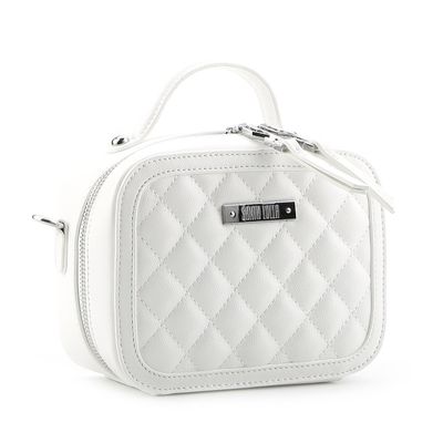 Bolsa Caviar Matelassê Branco