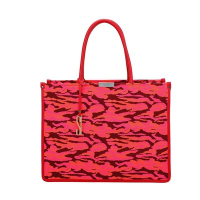 Bolsa Grande Knit Camuflado Pink