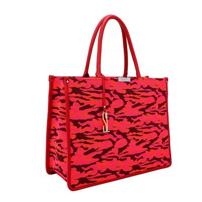 Bolsa Grande Knit Camuflado Pink