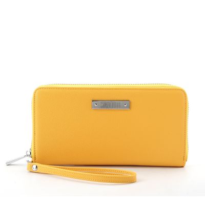 Carteira Grande Retangular Amarelo