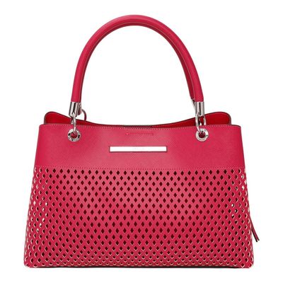 Bolsa Lasercut Risco Rosa
