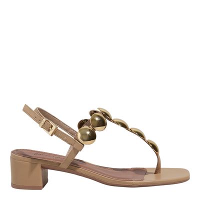 Sandalia Napa Soft Palha