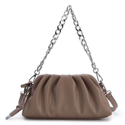 Bolsa Pouch Média Taupe