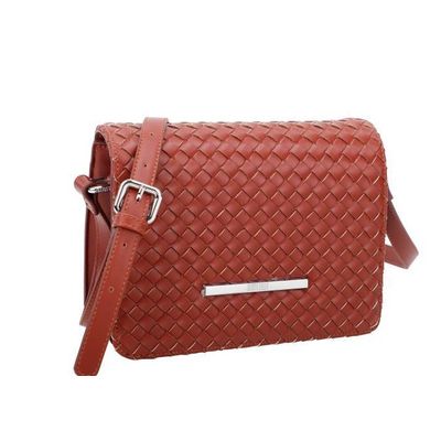 Bolsa Média Tressê Marrom