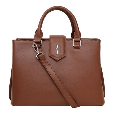 Bolsa Média Classic Marrom