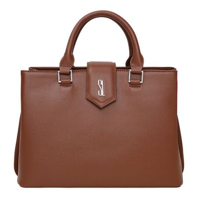 Bolsa Média Classic Marrom