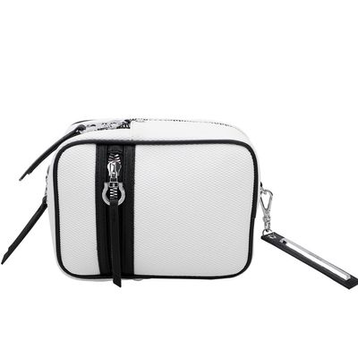 Bolsa Pequena Tela esportiva Preto e Branco