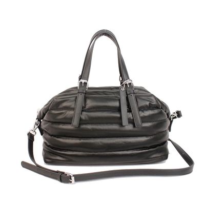 Bolsa Grande Puffer Preta
