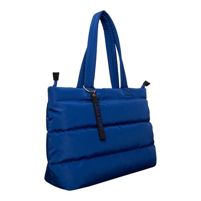 Bolsa Shopper Tecido Azul