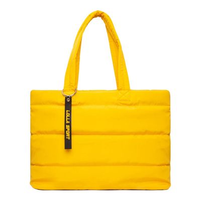 Bolsa Shopper Tecido Amarela