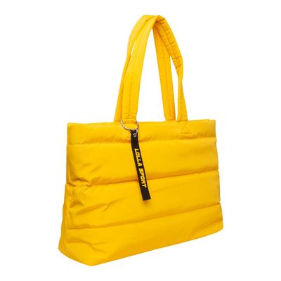 Bolsa Shopper Tecido Amarela