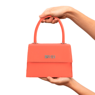 Bolsa Mini Quadrada Laranja