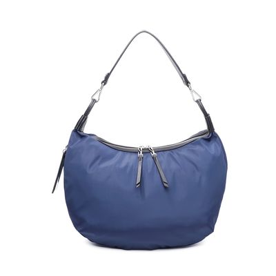 Bolsa Meia Lua Nylon Azul