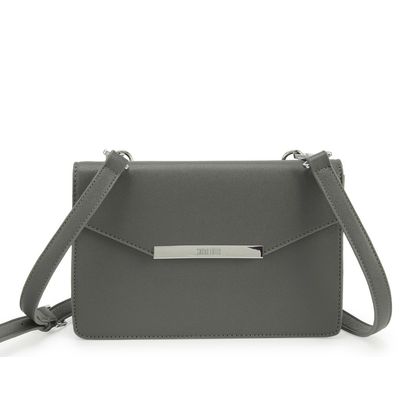 Bolsa Envelope Média Cinza
