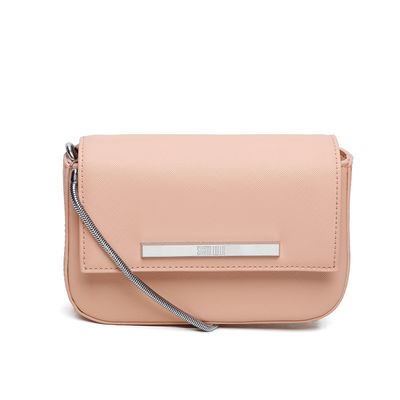Bolsa Pequena Tiracolo Nude Rosado