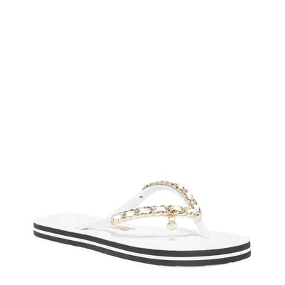 Flip Flop Verniz Branco