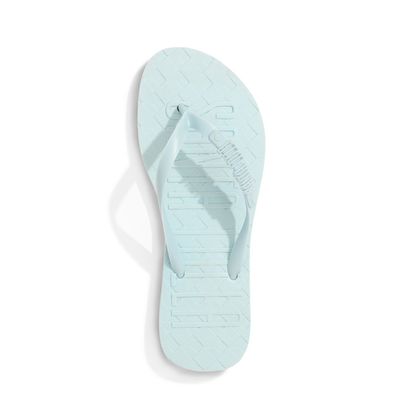 Flip Flop Borracha Azul Claro