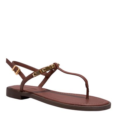 Rasteira Napa Soft Terra