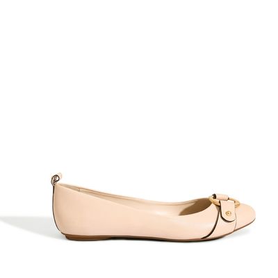 Sapatilha Napa Confort Argola Off White