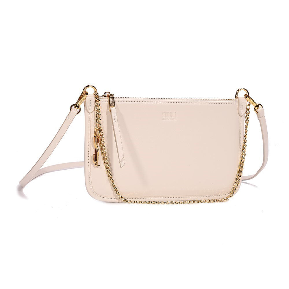Clutch Material Soft New Marfim - Santa Lolla