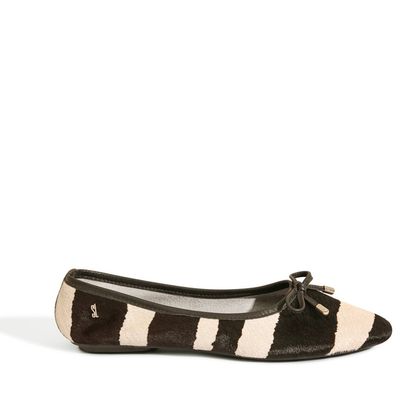 Sapatilha Pelo Zebra Preta