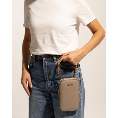 Carteira Alca Material Soft Fog