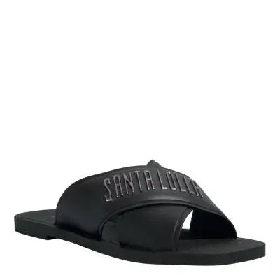 Rasteira Borracha Preto