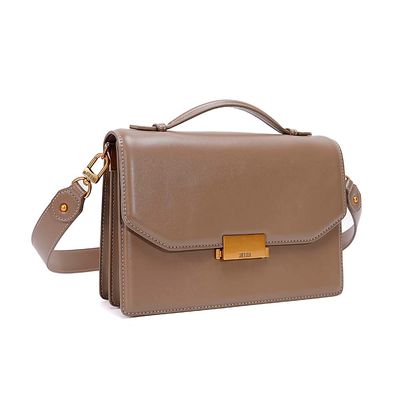 Bolsa Soft Cinza Fog Alça Transversal