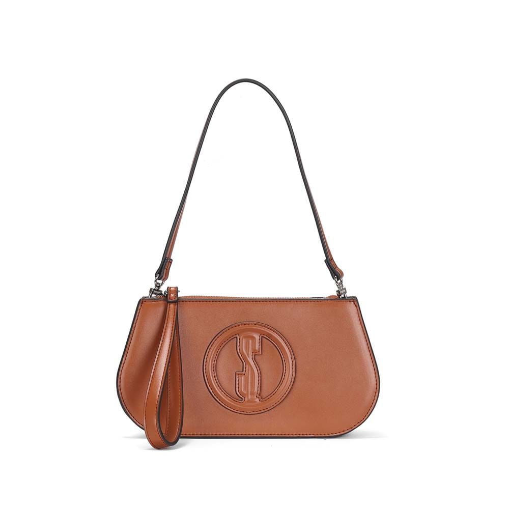 Bolsa Clutch Soft Roxo Berry Alça De Ombro - Santa Lolla