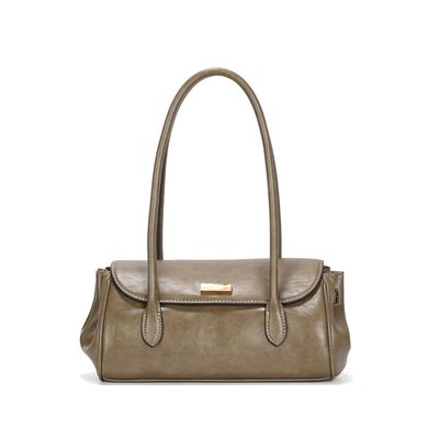 Bolsa Material Rustico Verde Army Alça De Ombro