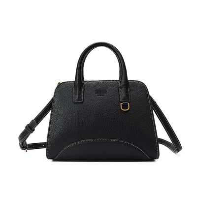 Bolsa Média Floater Preta Alça Dupla