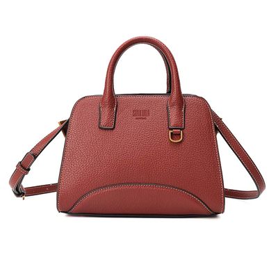 Bolsa Média Floater Marrom Terracota Alça Dupla