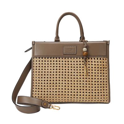 Bolsa Tote Grande Soft Cinza Fog Alça Dupla