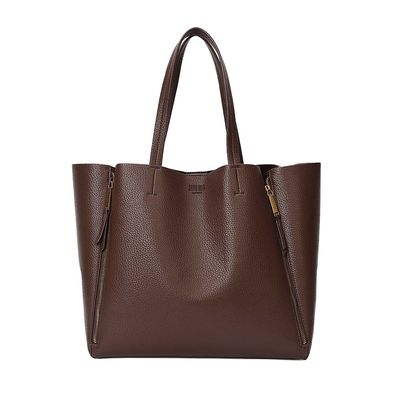 Bolsa Grande Floater Marrom Dark Alça De Ombro