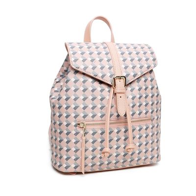 Mochila Risco Cubos Bege