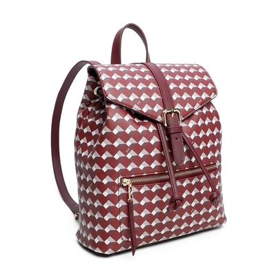 Mochila Risco Cubos Vinho