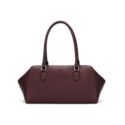 Bolsa Grande Floater Roxo Berry Alça De Ombro