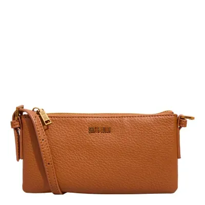 Bolsa Com Caixa Floater Caramelo Alça Transversal