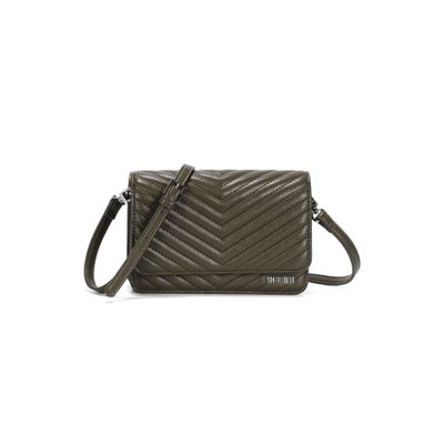 Bolsa Pequena Soft Verde Army Alça Transversal