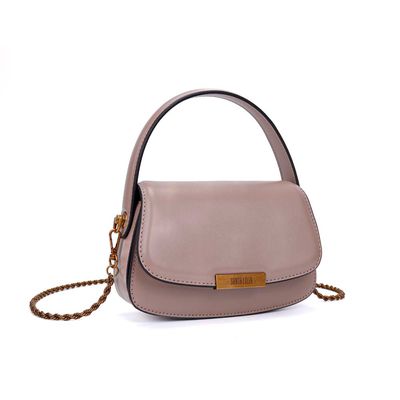 Bolsa Pequena Soft Rosa Alça Dupla