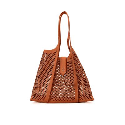 Bolsa Shopper Tela Floater Caramelo Alça De Ombro