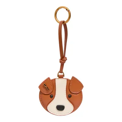 Chaveiro Cahorro Material Soft Caramelo