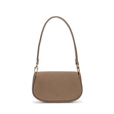 Bolsa Pequena Soft Cinza Fog Alça De Ombro