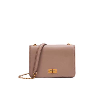 Bolsa Pequena Soft Cinza Fog Alça Transversal