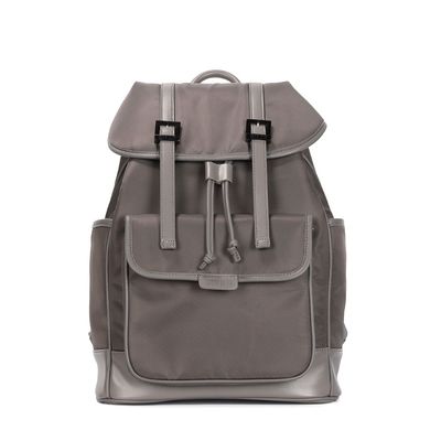 Mochila Nylon Cinza Fog