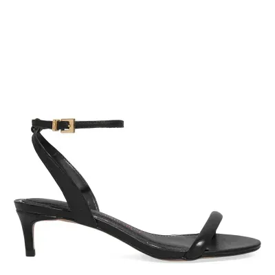 Sandalia Couro Nobre Soft Preto