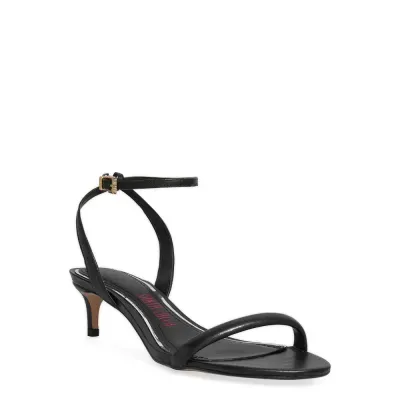 Sandalia Couro Nobre Soft Preto