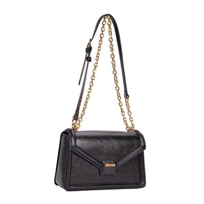 Bolsa M Material Rustico Preto