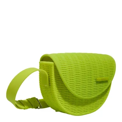 Bolsa P Borracha Amarelo Lime Fluor